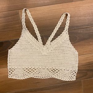Crochet crop top